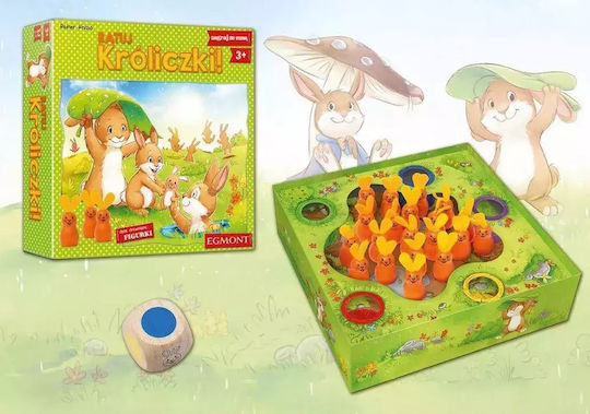 Board Game Save the Bunnies for 2-5 Players 3+ Years Old (PL) Egmont