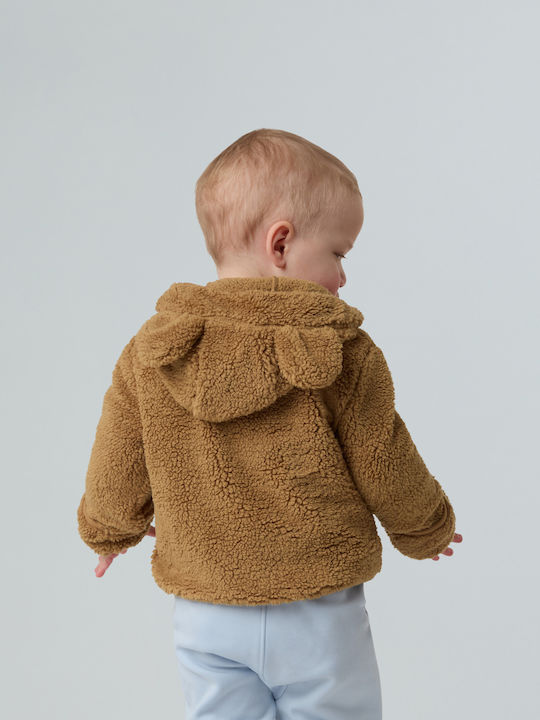 Kids Cardigan Brown
