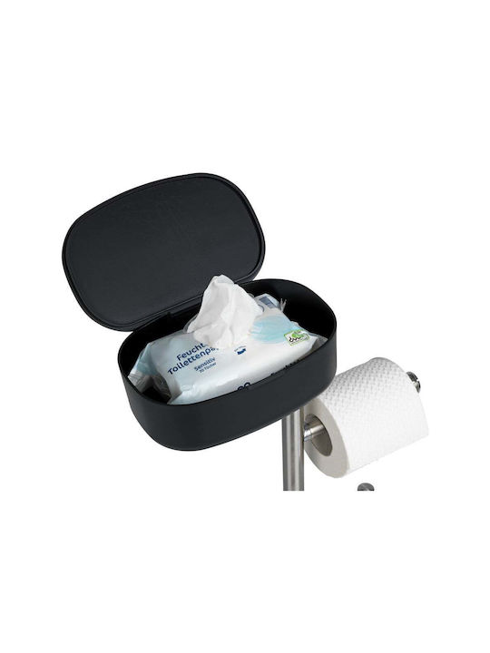 Wenko Paper Holder Metallic Black