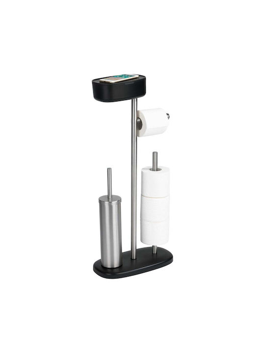 Wenko Paper Holder Metallic Black