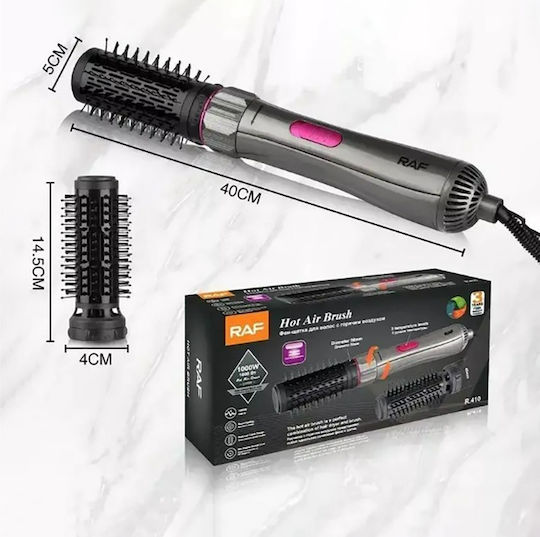 Ceramic Electric Brush with Rotating Head for Curls 1000W