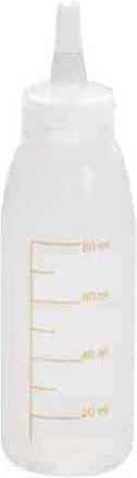 Sticlă De Decorare Squeeze Pp Cu Marcaje 100ml Βο100ν
