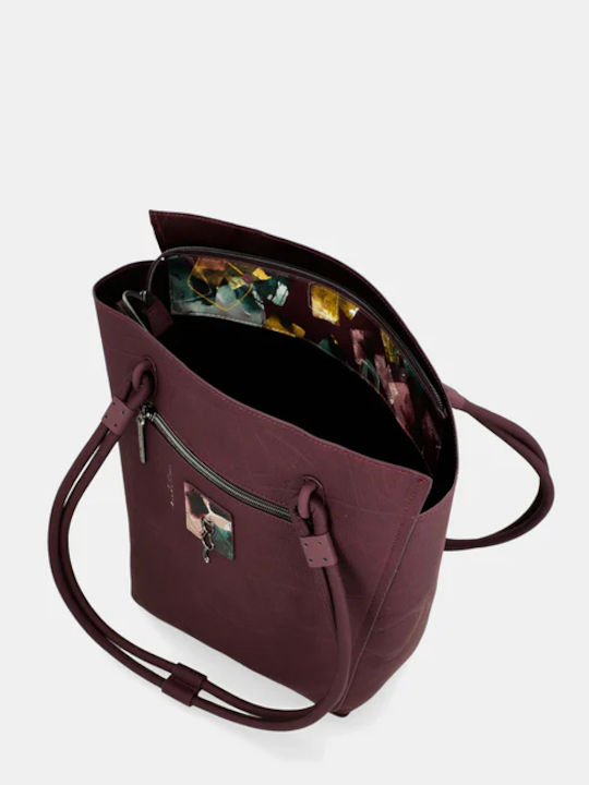 Damentasche Schultertasche Mehrfarbig