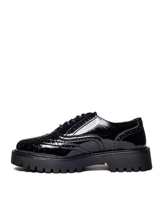 Damen Oxfords in Schwarz Farbe