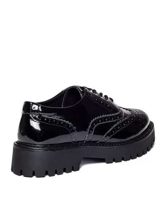 Damen Oxfords in Schwarz Farbe