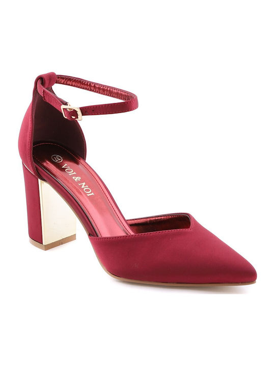 Burgundy Heels