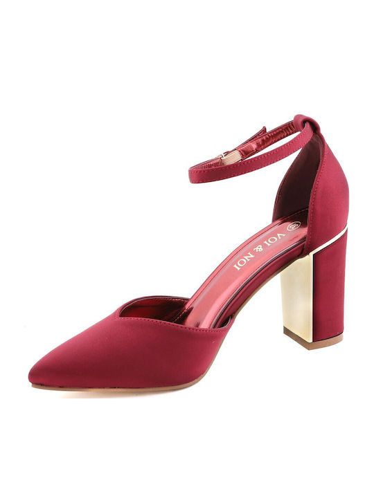 Burgundy Heels
