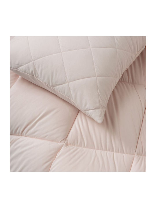 Cottonbox Set Pilotă Single 160x200cm Roz 4buc