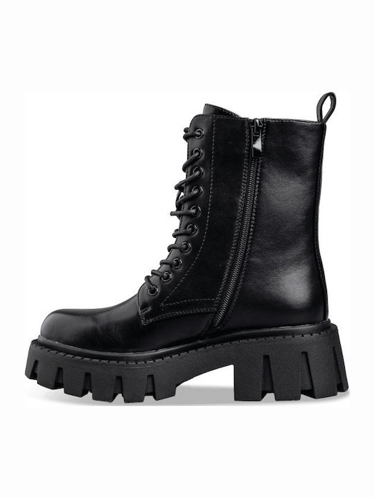 Stiefeletten Damen Schwarz