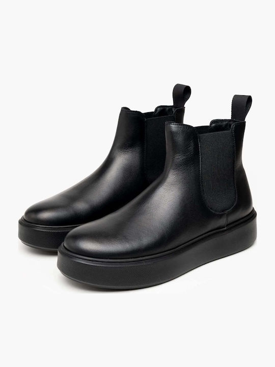 Stiefeletten Damen Schwarz