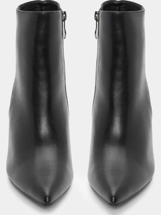 Leather Women's Ankle Boots Black