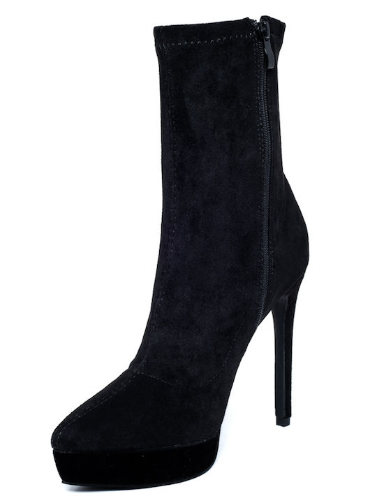 Stiefeletten Damen Schwarz