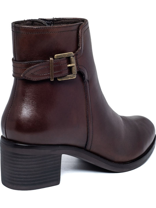 Stiefeletten Damen Braun