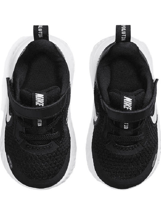 Revolution Revolution 5 Kids Sports Shoes Running with Hoop & Loop Closure Black / White / Anthracite