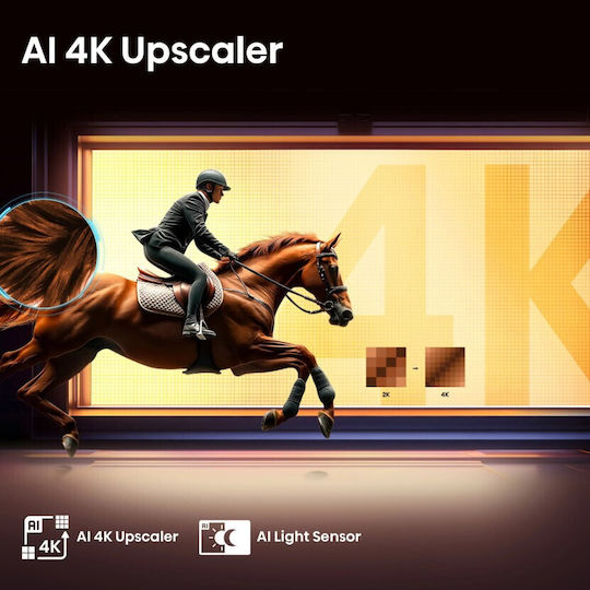 Hisense Smart Τηλεόραση 50" 4K UHD LED A6Q HDR (2025) 50A6Q