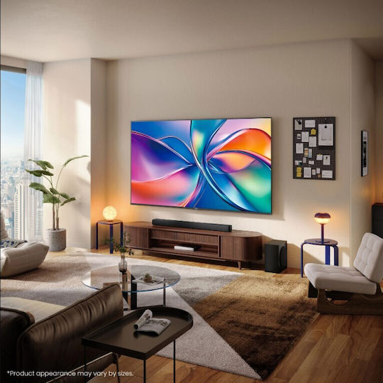 Hisense Smart Τηλεόραση 55" 4K UHD QLED E7Q HDR (2025) 55E7Q