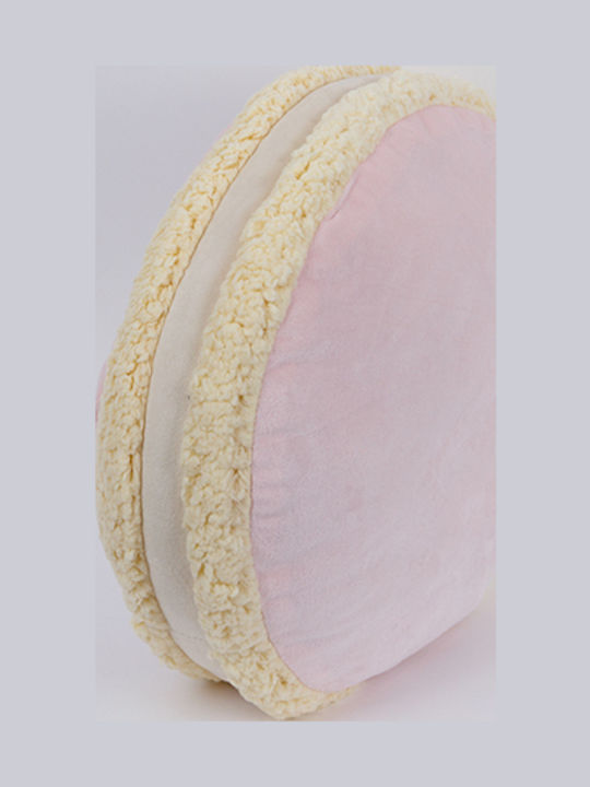 Eurolamp Christmas Decorative Pillow Round Pink 9cm