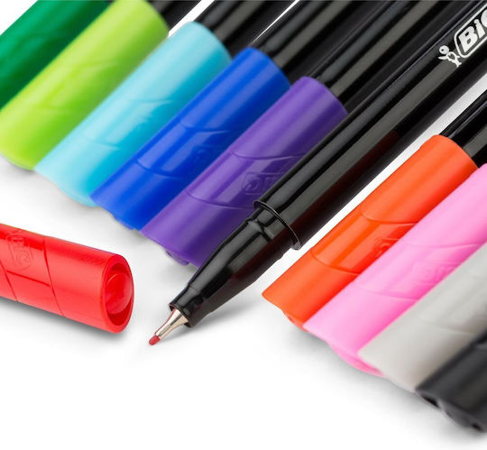BIC Intensity Fine Μαρκαδόρος Σχεδίου Rainbow Blend 0.4mm