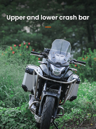 Honda Crash Bar Applicable To Honda CB400X/CB500X Please Note Color Black Silver