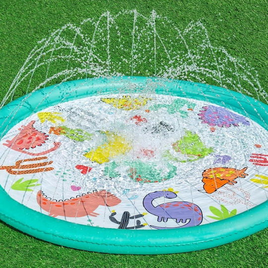 Bestway Aufblasbarer Dinosaurier-Sprinkler D122 cm +2 Jahre Garten 52698