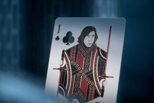 Theory11 Dark Side Σετ Συλλεκτική Τράπουλα Star Wars Πλαστική για Poker Κόκκινη