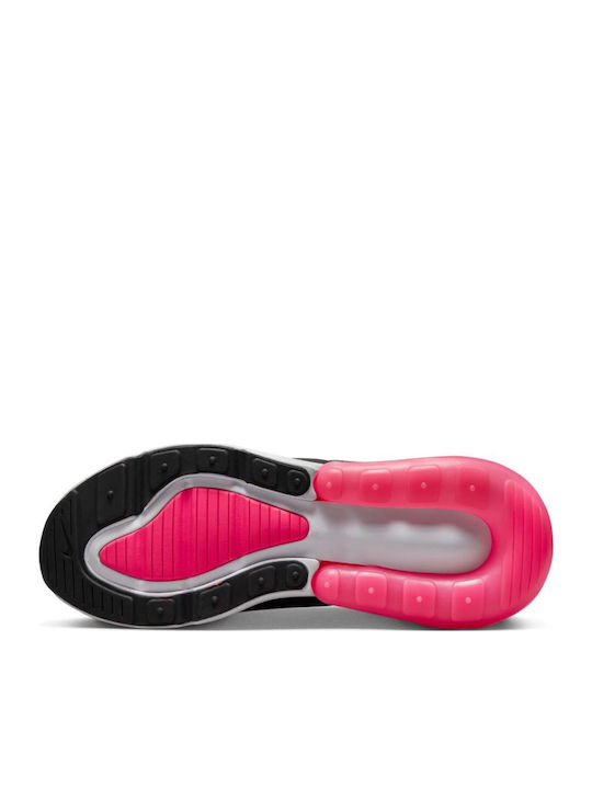 Air Max 270 Παιδικά Sneakers Smoke Grey / Hyper Pink / Black