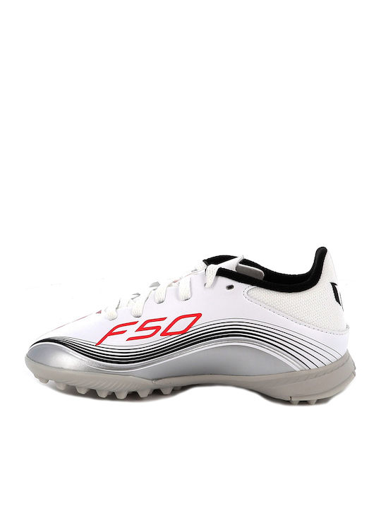 F50 Messi League TF Kids Soccer Cleats And Shoes Turf White