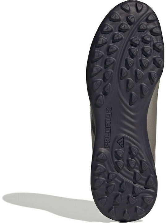 Predator League Kids Turf Soccer Shoes Silver