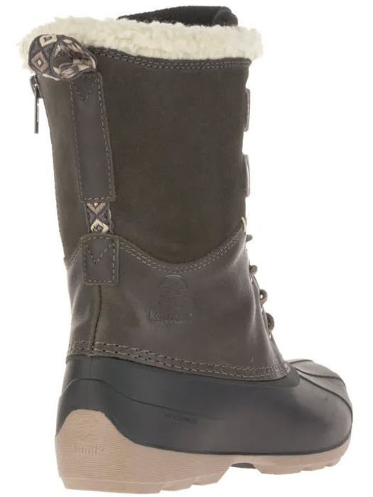 Snow Boots Khaki