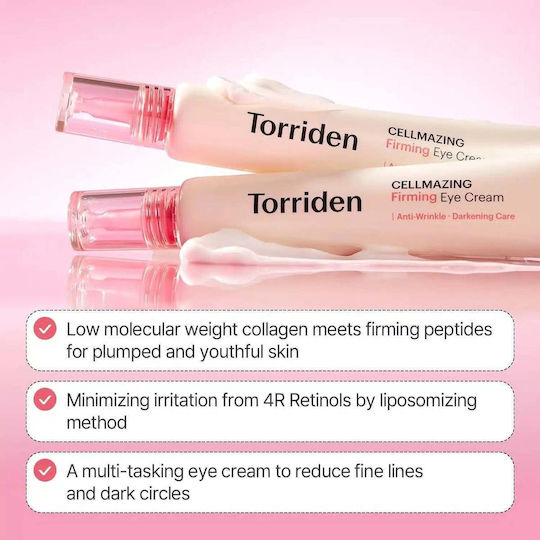 Torriden Cellmazing Straffend Creme Augen mit Retinol 30ml