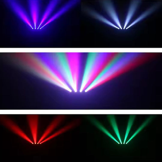 Light4me Φωτορυθμικό Beam LED RGB / Μπλε / Κόκκινο / Πράσινο / RGBW
