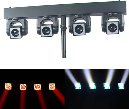 Light4me Φωτορυθμικό Beam LED RGB / Μπλε / Κόκκινο / Πράσινο / RGBW