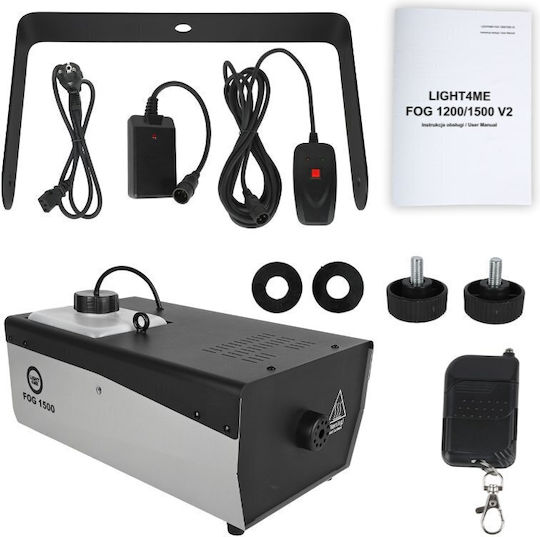 Light4me Μηχανή Καπνού 1500W με Ασύρματο / Ενσύρματο Χειριστήριο