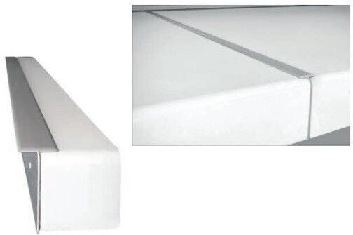 Ενωτικο Παγκου T Αλουμινιου Ασημι 840μμ 242-105t84#alu