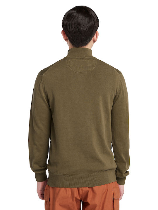 Williams River Long Sleeve Sweater Khaki