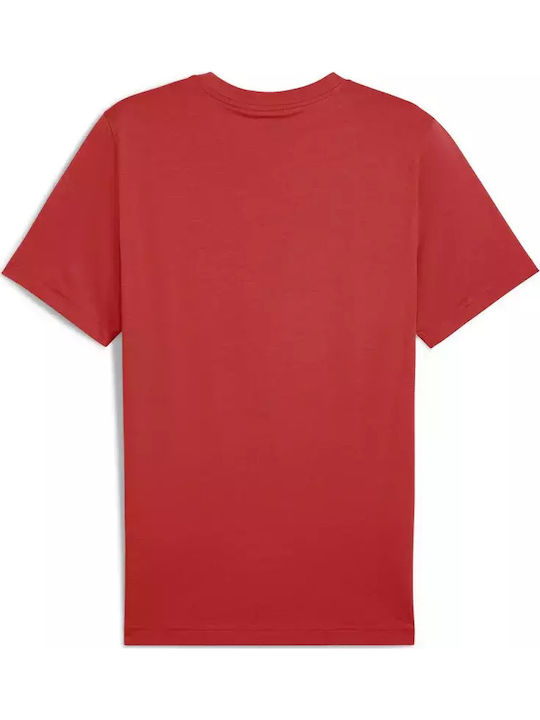 PUMA Ess Logo Тениска Червена