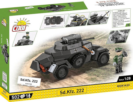 Cobi Blocuri Sd.Kfz 222 502buc