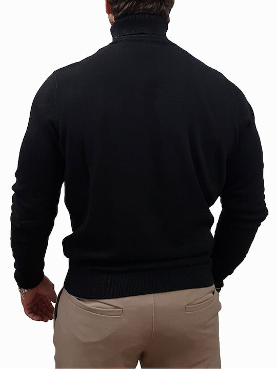 Long Sleeve Blouse Pure Black, Black
