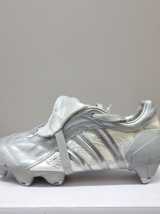 adidas Predator Pulse II TRX Футболни Обувки с Бутони Сребристи