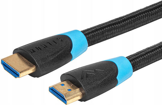 Montis HDMI 2.0 Premium High Speed 4K 60Hz HDR Cable HDMI male - HDMI male 1m Μαύρο