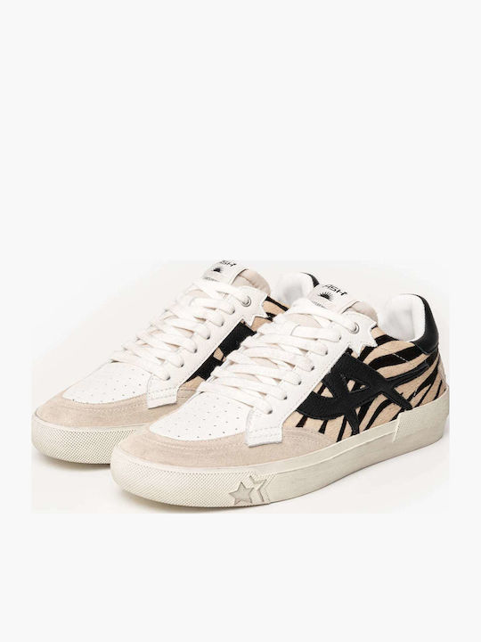 Combo Women's Sneakers Zebra Print
