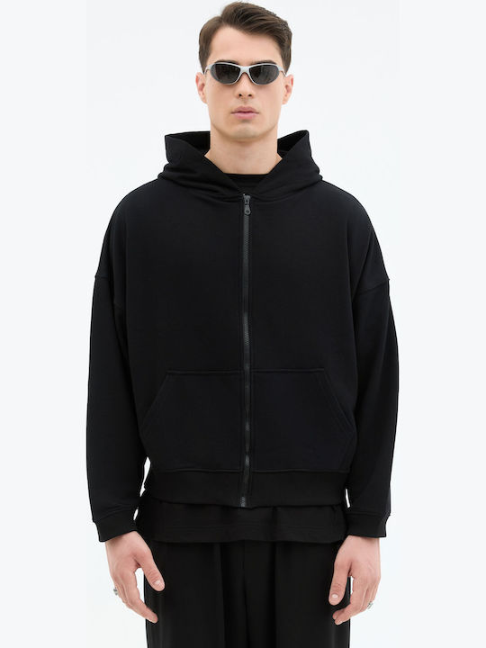 Суитшърт с Качулка Black