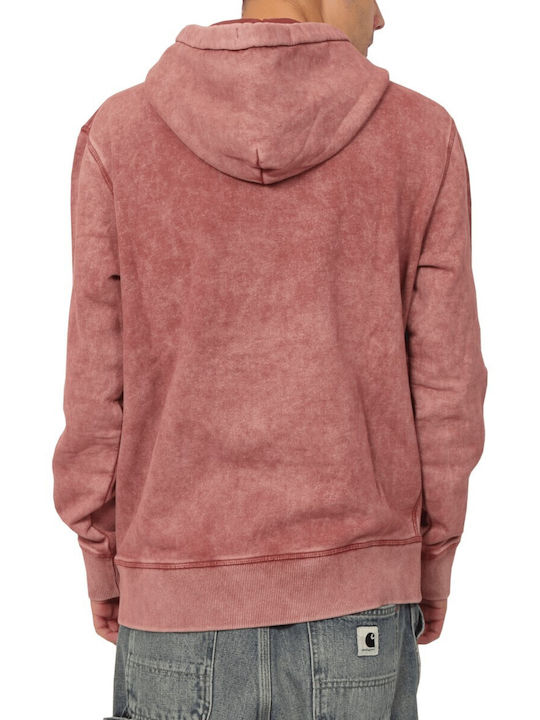 Logo Sweatshirt with Hood Pink