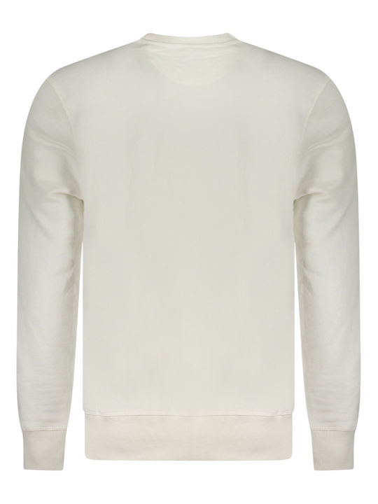 Sweatshirt with Hood Ecru