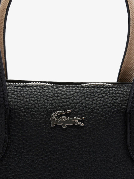 Women's Shopper Bag Crocodile Black