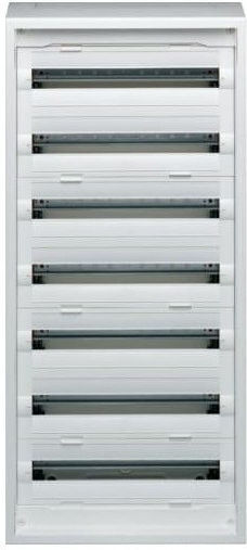 Hager Vega D Wall mounted 24-Elements Fuse Box with 7 Rows W550xH1200xD193mm