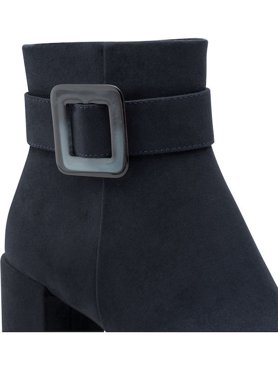 Stiefeletten Damen Marineblau