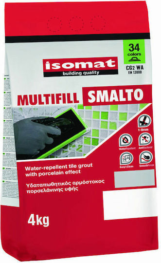 Isomat Smalto Στόκος Γκρι 4kg