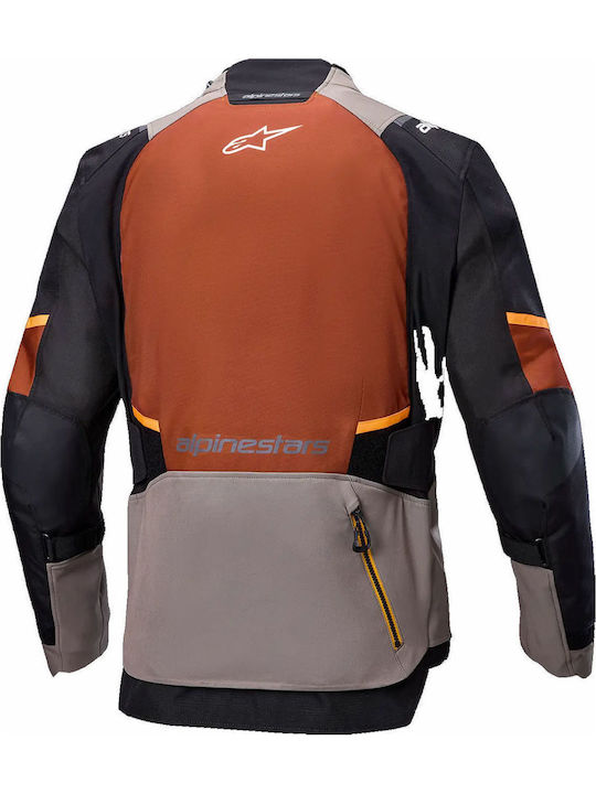 Alpinestars Andes v4 Herren Jacke Winter Walnut/Rust/Black