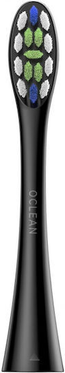 OClean Clean Electric Toothbrush Replacement Heads Black 6pcs